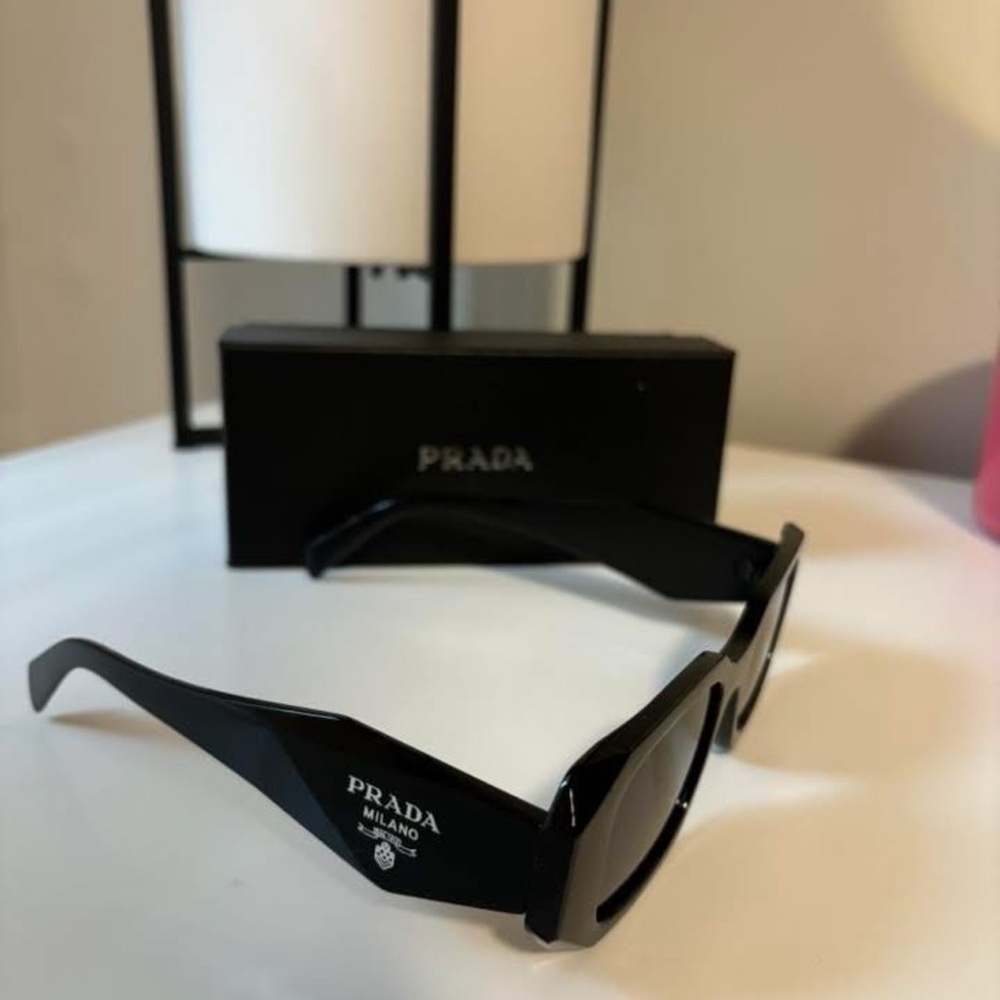 Prada Glossy Black Eyewear